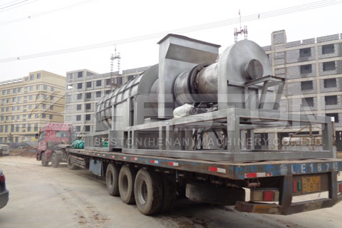 Shipment of Beston Biomass Pyrolysis Machine