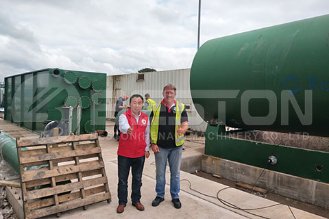 Tyre Recycling Plant in the UK