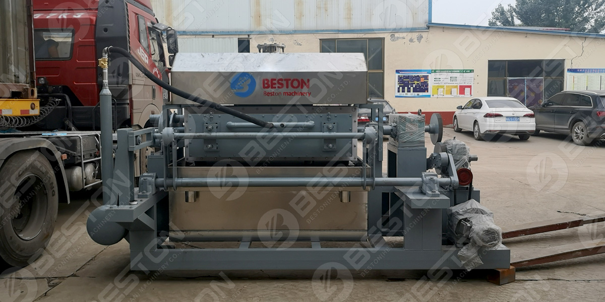 Egg Tray Making Machine in Indonesia