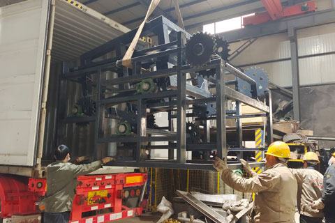 BTF4-4 Beston Egg Tray Machine to Norway