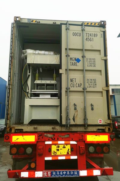 BTF4-4 Beston Egg Tray Equipment Shipped to Norway