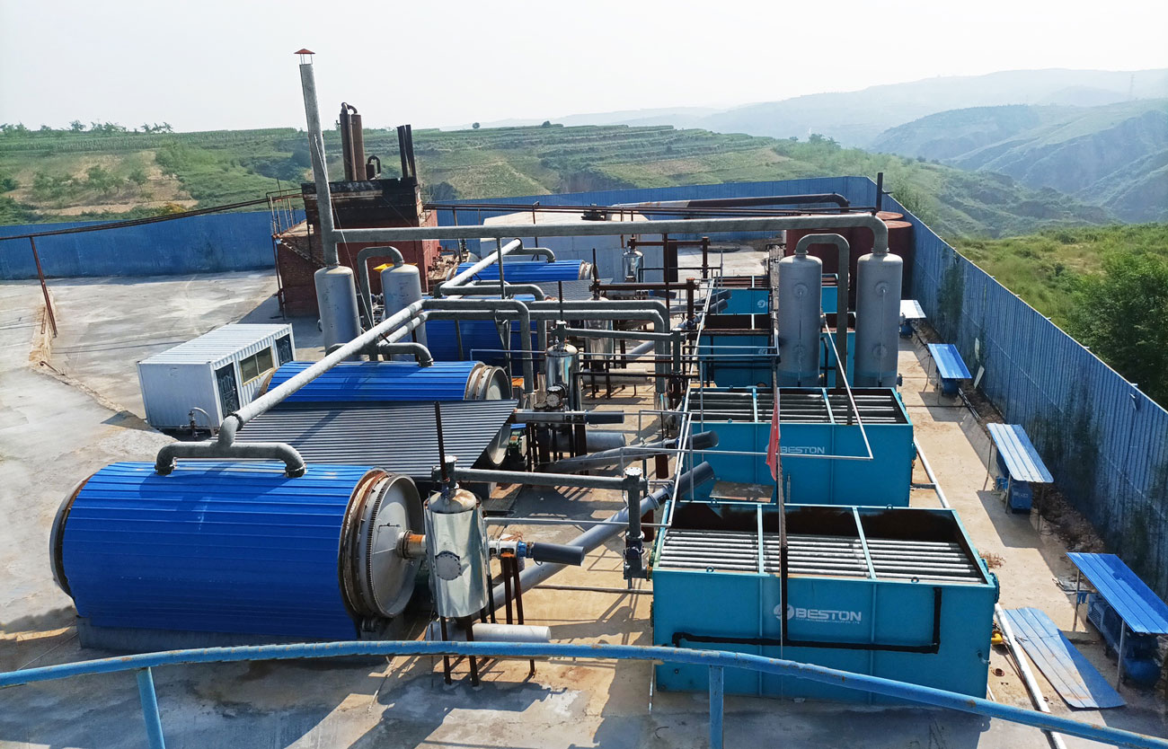 Tyre Pyrolysis Plant