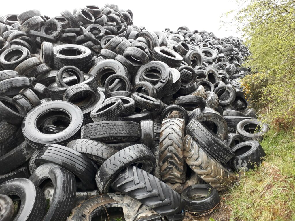 waste tyre